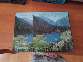 Libro fotografías Parques Nacionales de España