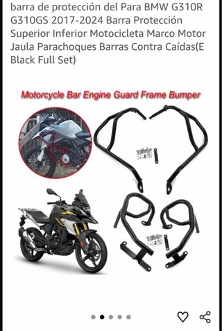 Barras Protección BMW G310GS 2017-2024