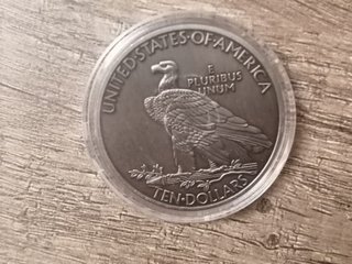 Moneda 1907 Cabeza India Americana