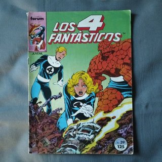 Lote 9 cómics de Marvel de los Cuatro fantásticos
