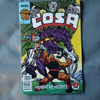 Lote 9 cómics de Marvel de los Cuatro fantásticos