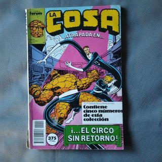 Lote 9 cómics de Marvel de los Cuatro fantásticos