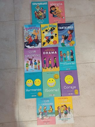 Novelas gráficas Maeva. Cada libro 7'50€, mínimo 3