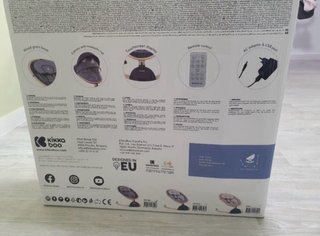 Hamaca eléctrica KikkaBoo gris