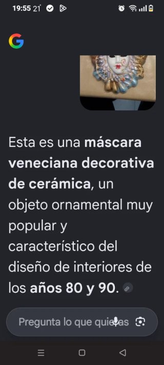 Máscara Veneciana Decorativa