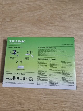 Adaptador USB WiFi TP-LINK 150Mbps