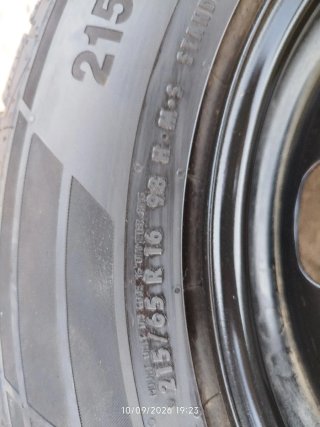 DACIA DUSTER Llanta y rueda Continental 215/65R16