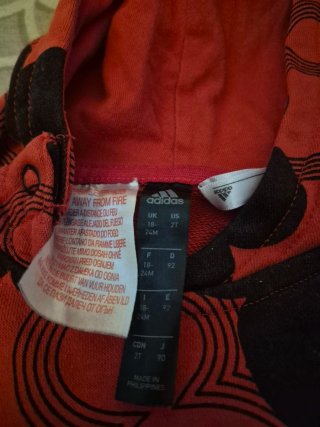 Sudadera Adidas Disney 2-3 años