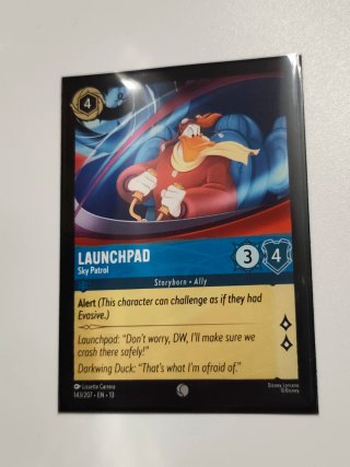 Carta Disney Lorcana Launchpad 143/207