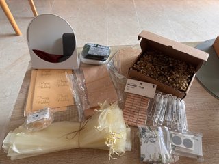 Lote Accesorios Boda Nuevos