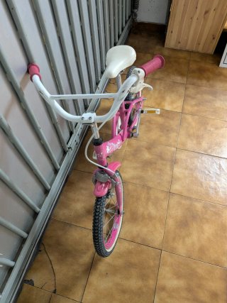 Bicicleta niña rosa 16 pulgadas