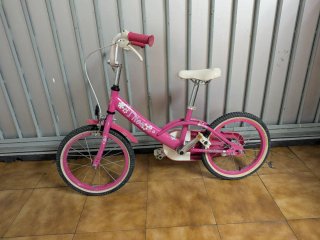 Bicicleta niña rosa 16 pulgadas