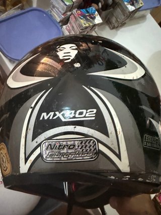 Casco Moto Cross Enduro Quad Nitro Racing Talla S