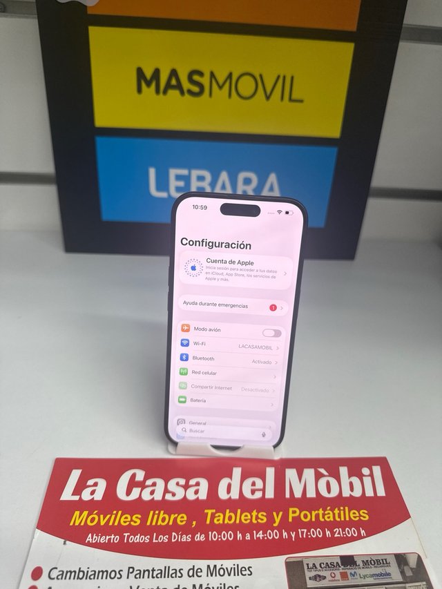 iPhone 15 Pro 256GB  con factura y garantía