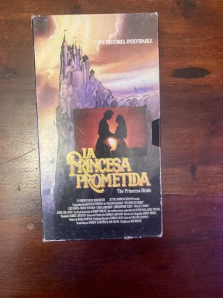 2 VHS La Princesa Prometida e Animaniacs