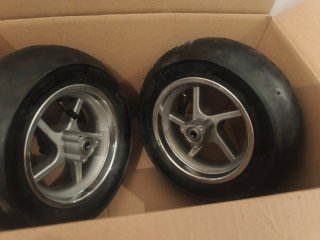 Ruedas completas minimoto delantera y trasera