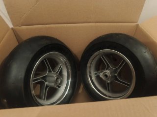 Ruedas completas minimoto delantera y trasera