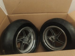 Ruedas completas minimoto delantera y trasera