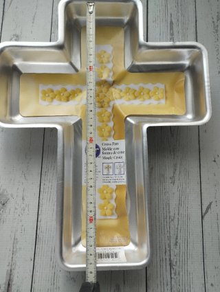 Molde para tarta Cruz Wilton