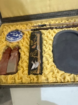 Set calligrafia cinese + campane rapido realizzo