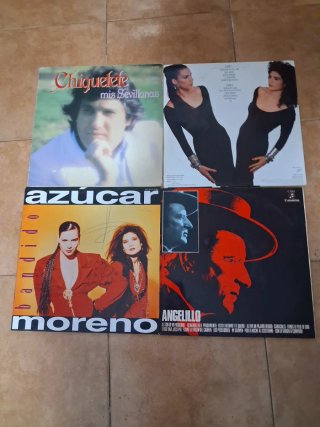 VINILOS 4 L P DE VARIOS ALTISTAS