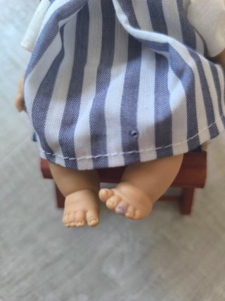 Muñeca bebé vintage playera