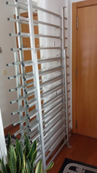 Reja de aluminio