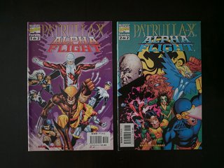 Cómics Patrulla-X / Alpha Flight 1 y 2 COMPLETA