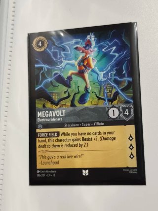 Carta Megavolt 186/207 Disney Lorcana