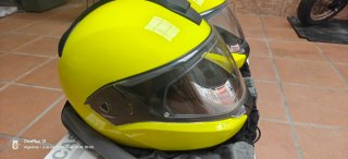 2 Cascos BMW System 6 Evo Amarillo/Negro