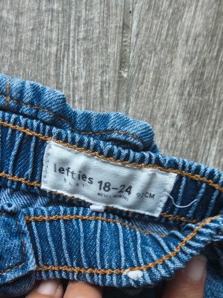 Shorts vaqueros niña