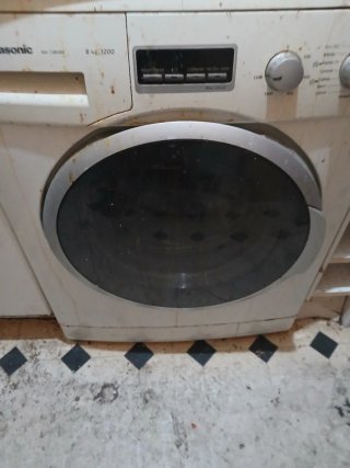 Lavadora Panasonic 8 kg 1200 RPM