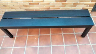Banco Ikea Bjursta Negro