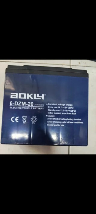 Batería AOKLY 6-DZM-20 12V 20Ah