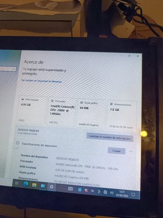 TPV Táctil Negro