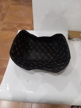 Funda maletero moto acolchada