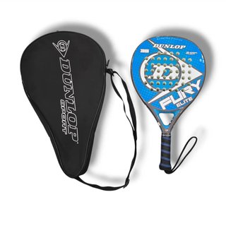 PALA DE PADEL DUNLOP FURY ELITE AZUL + FUNDA