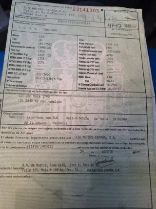 KIA Carnival 2000