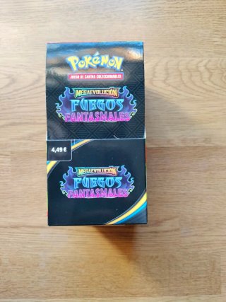 Caja Expositora Pokémon TCG + Lote 200+ Cartas
