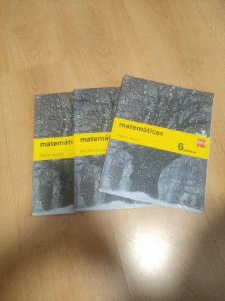 Matemáticas, 6 Primaria Savia
