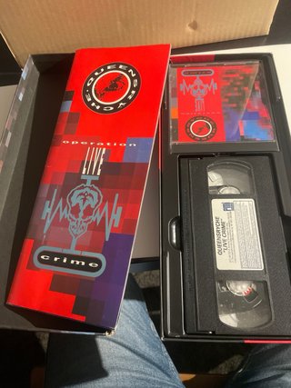Queensryche Operation Live Crime CD+VHS