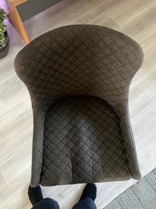 Silla comedor Jysk acolchada