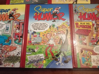 Comic super humor números 22,23,31,35,62