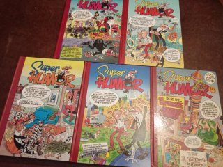 Comic super humor números 22,23,31,35,62