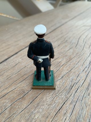 Soldado de plomo figura militar