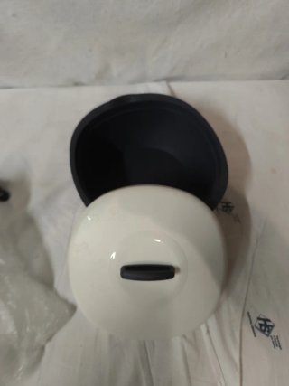 Tupperware Servicaldo Nero Bianco