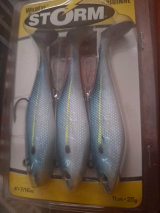 Lote 6 paquetes señuelos pesca Storm