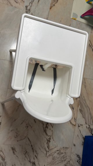 Trona IKEA blanca