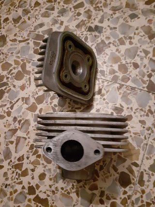Cilindro y culata de derbi Atlantis y predator lc