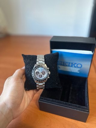 Seiko Prospex Speedtimer Solar (Caja y Papeles)